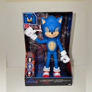 Sonic The Hedgehog 3 Ultimate Talking Sonic 12-Inch Figure 30+ Features